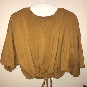 Oversized Cropped T-Shirt